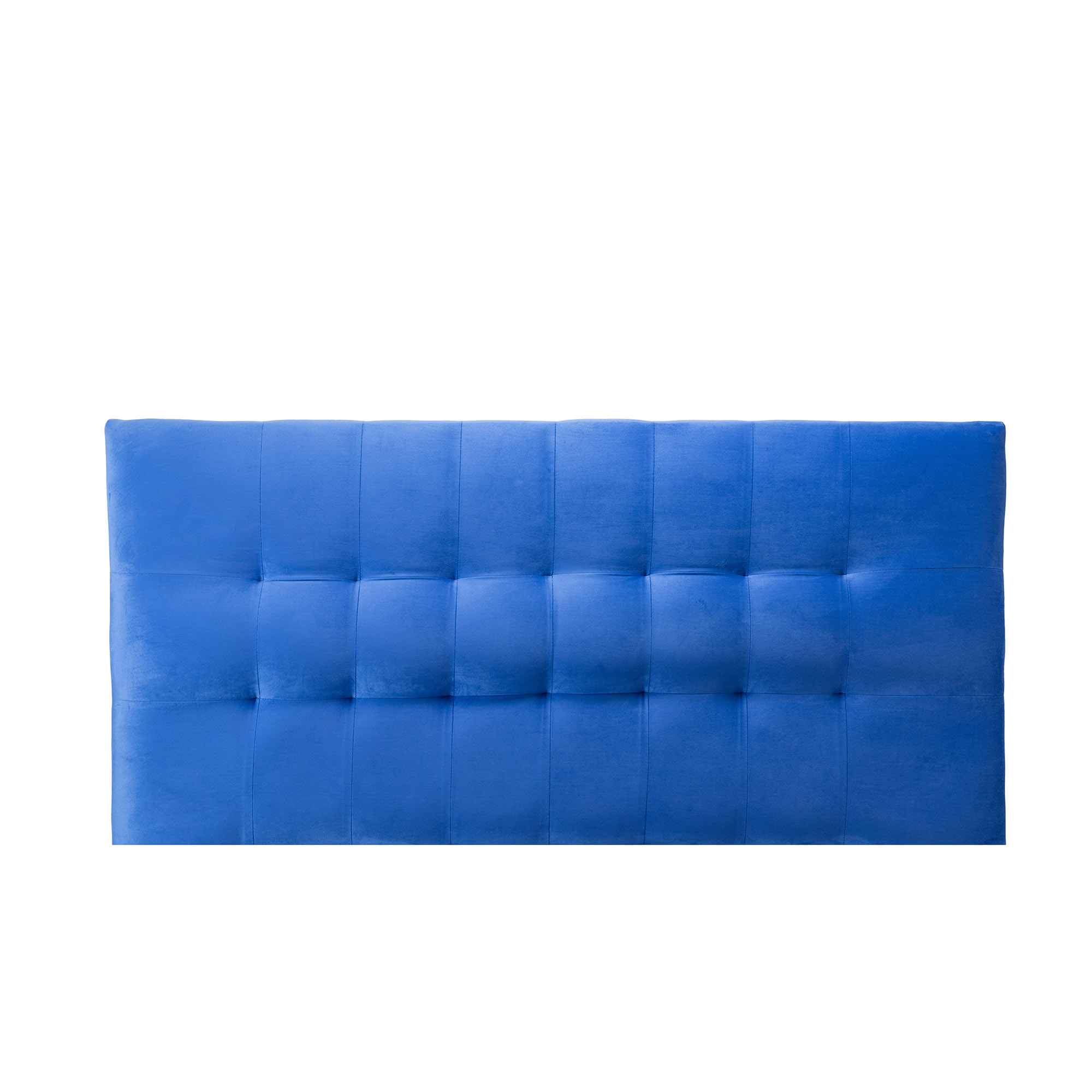 RESPALDO MUEBLES DGB ALICANTE 2 PLAZAS FELPA AZUL - 1