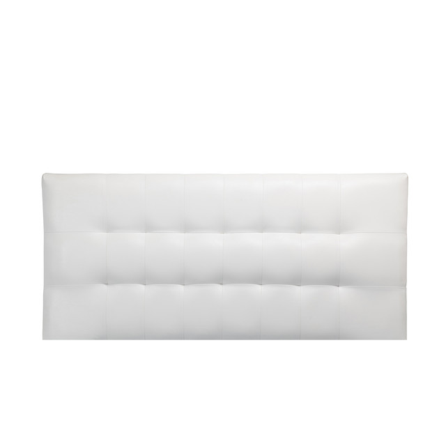 RESPALDO MUEBLES DGB ALICANTE 2 PLAZAS PU BLANCO - 1