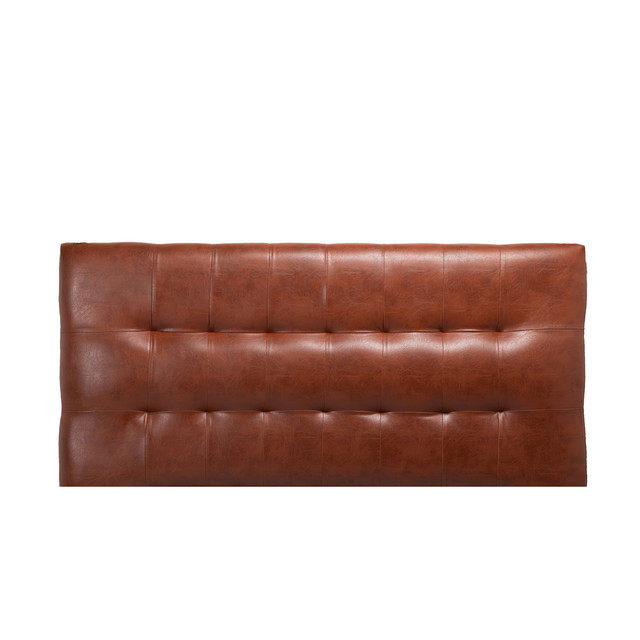 RESPALDO MUEBLES DGB ALICANTE 2 PLAZAS PU CAFÉ - 1