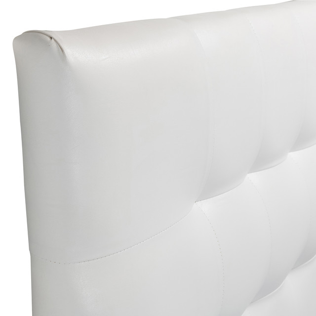 RESPALDO MUEBLES DGB ALICANTE KING PU BLANCO - 2