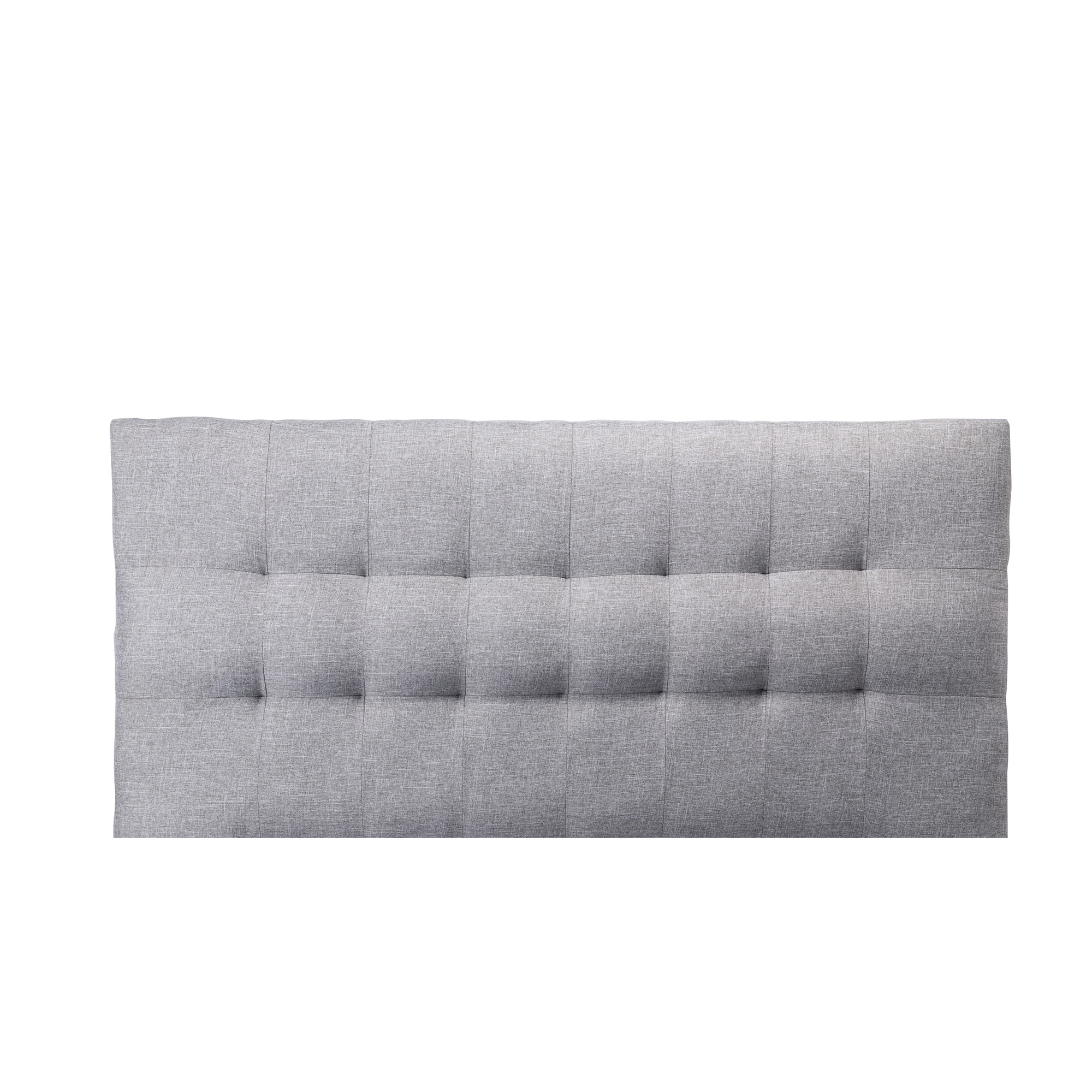 RESPALDO MUEBLES DGB ALICANTE KING TELA GRIS - 2