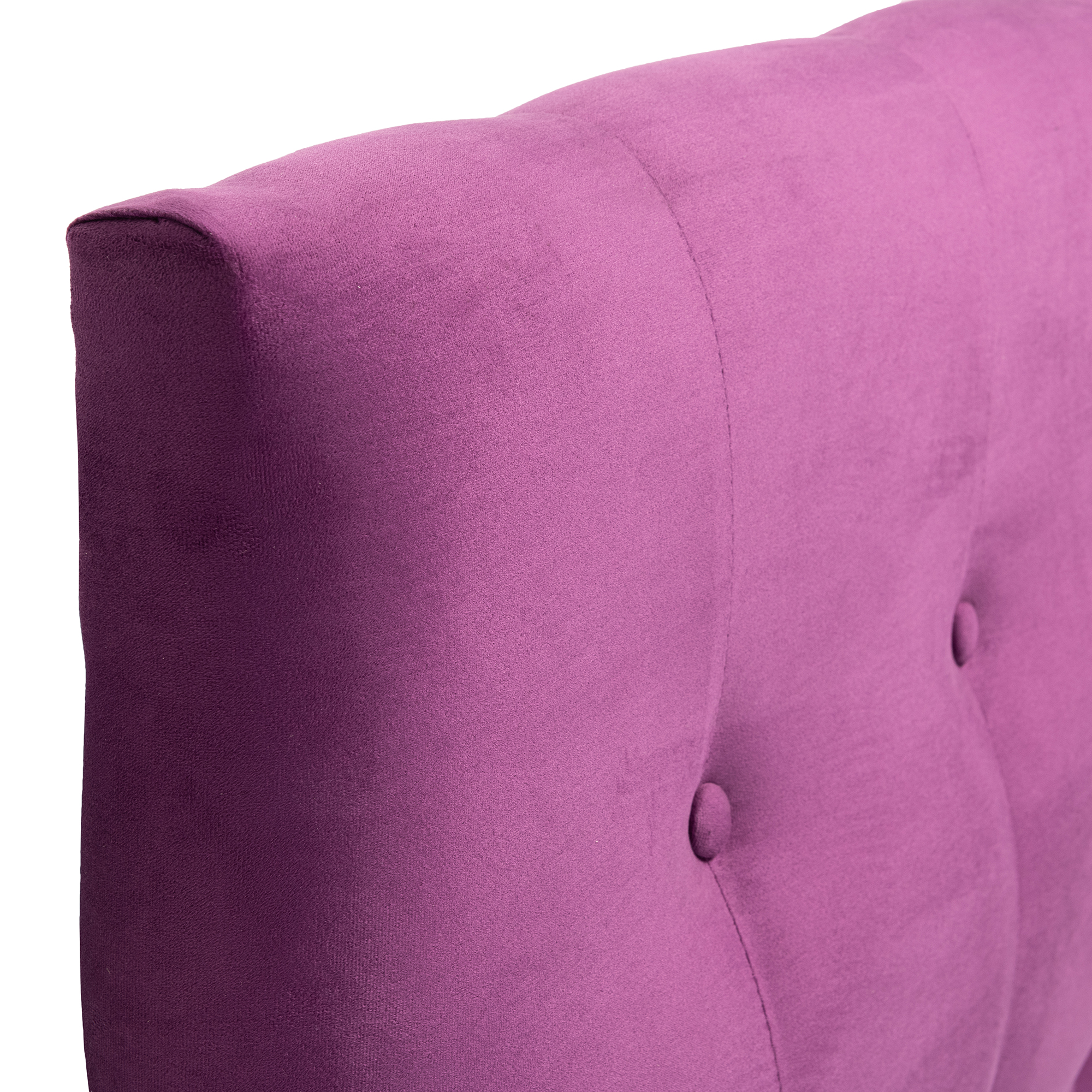RESPALDO MUEBLES DGB SEVILLA 1 PLAZA FELPA MORADO + PATAS - 2