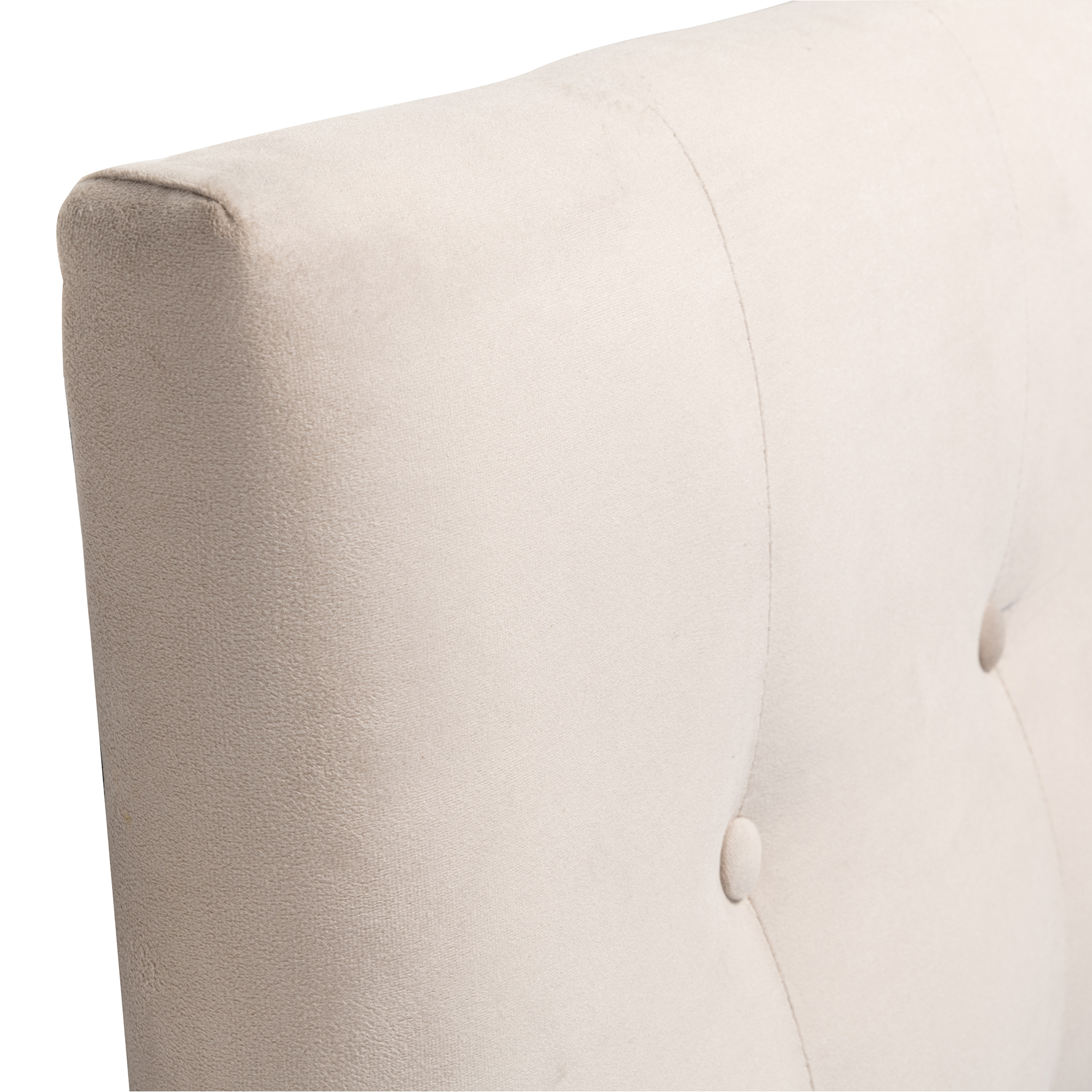 RESPALDO MUEBLES DGB SEVILLA 1.5 PLAZAS FELPA BEIGE + PATAS - 2