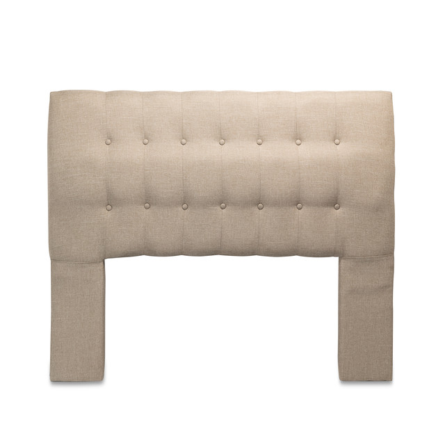 RESPALDO MUEBLES DGB SEVILLA 2 PLAZAS TELA BEIGE + PATAS - 1