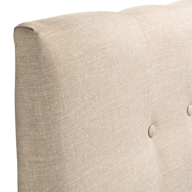 RESPALDO MUEBLES DGB SEVILLA KING TELA BEIGE + PATAS - 2