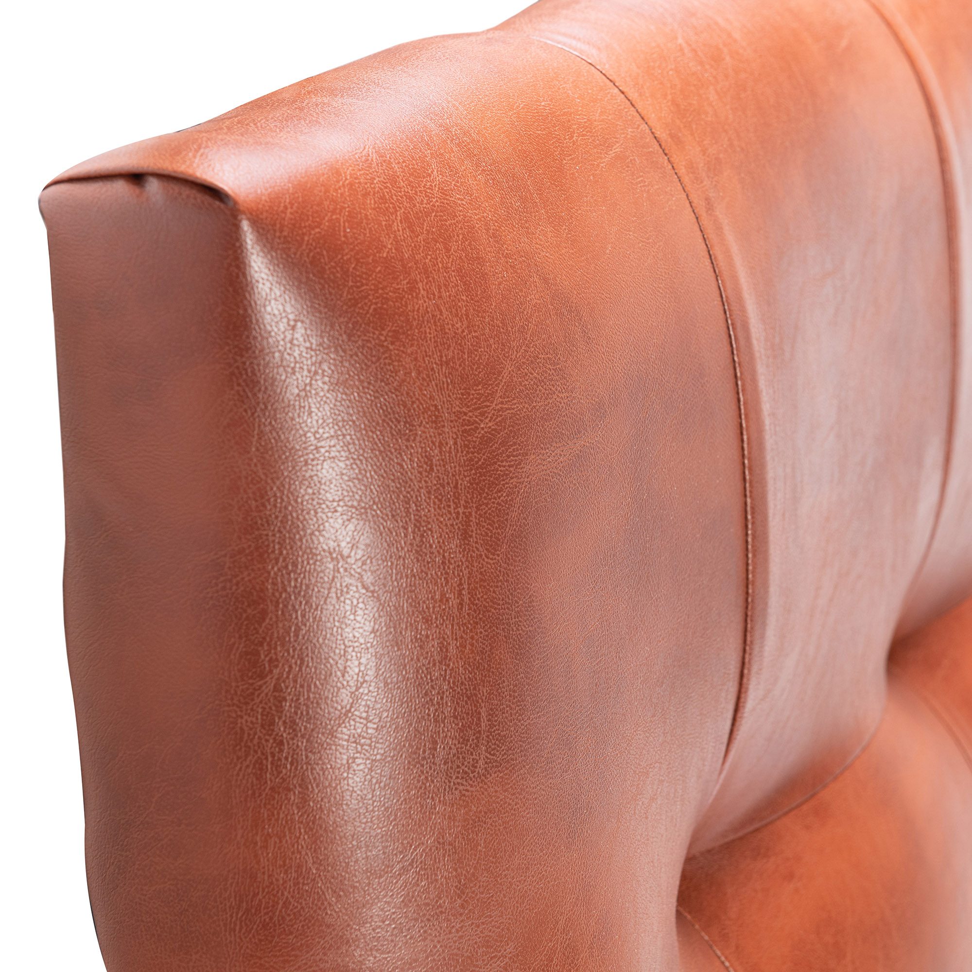 RESPALDO MUEBLES DGB ALICANTE 1 PLAZA PU CAFÉ + PATAS - 2