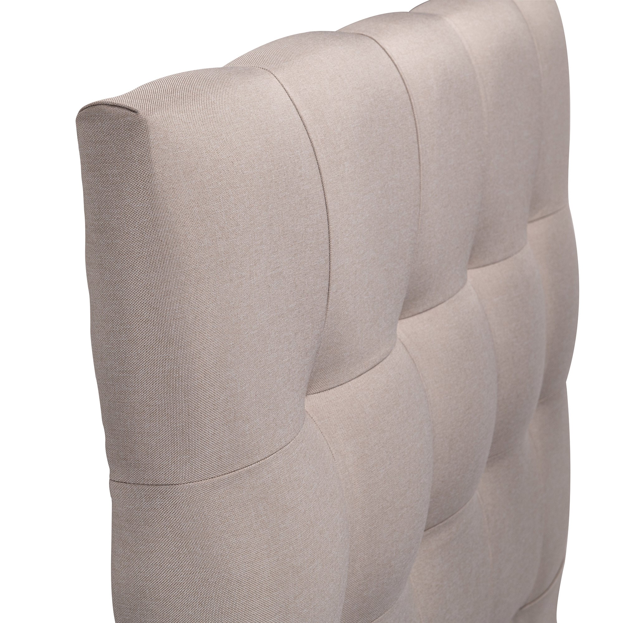 RESPALDO MUEBLES DGB ALICANTE 1 PLAZA TELA BEIGE + PATAS - 2