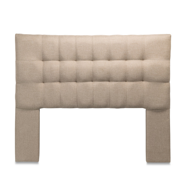 RESPALDO MUEBLES DGB ALICANTE 2 PLAZAS TELA BEIGE + PATAS - 1
