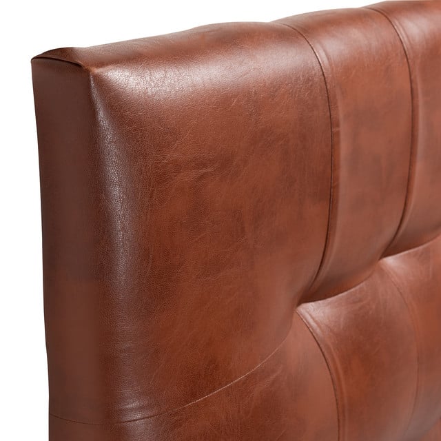 RESPALDO MUEBLES DGB ALICANTE KING PU CAFÉ + PATAS - 2