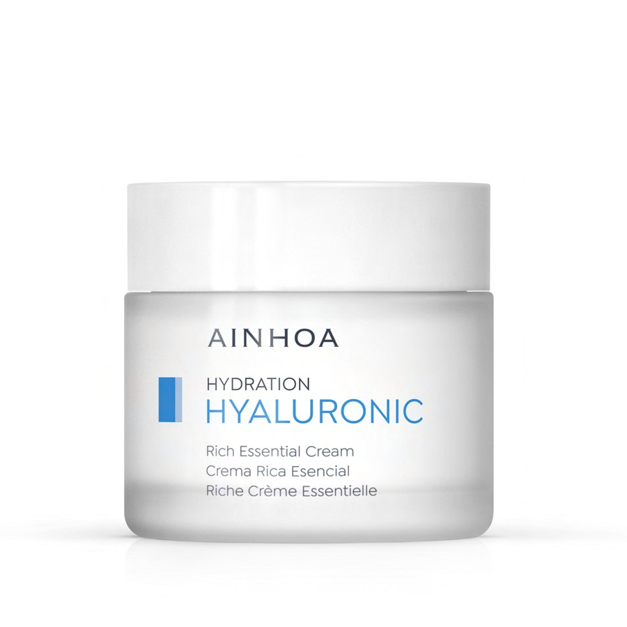 CREMA ROSTRO Y CUELLO AINHOA 50 ML HYALURONIC RICA ESENCIAL - 1