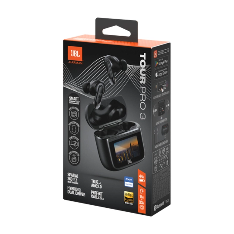 AUDIFONOS BLUETOOTH JBL TOUR PRO 3 NEGRO - 7