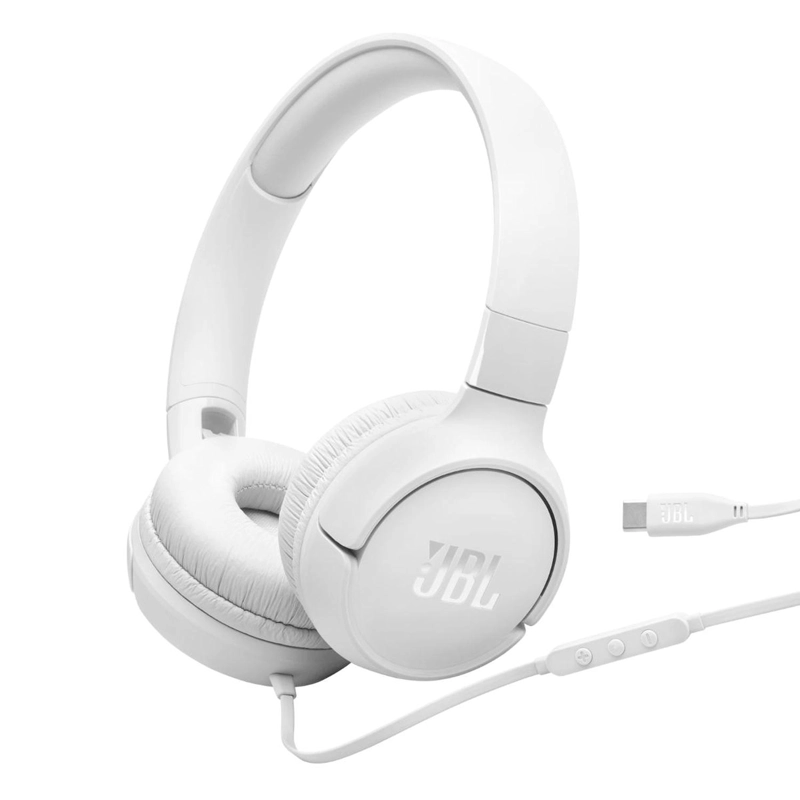 AUDIFONOS JBL TUNE BLANCO - 1