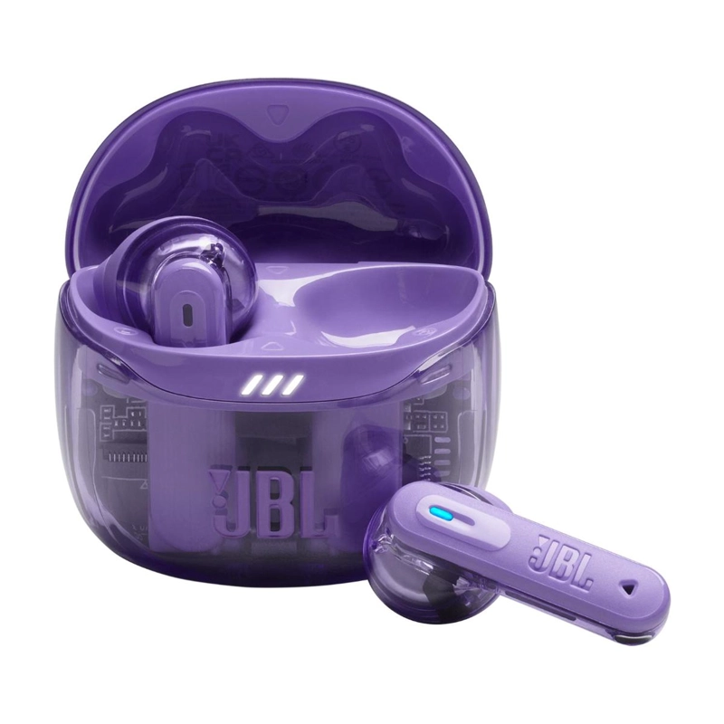 AUDIFONOS JBL TUNE FLEX 2 HEADPHONES TWS GHOST - 1
