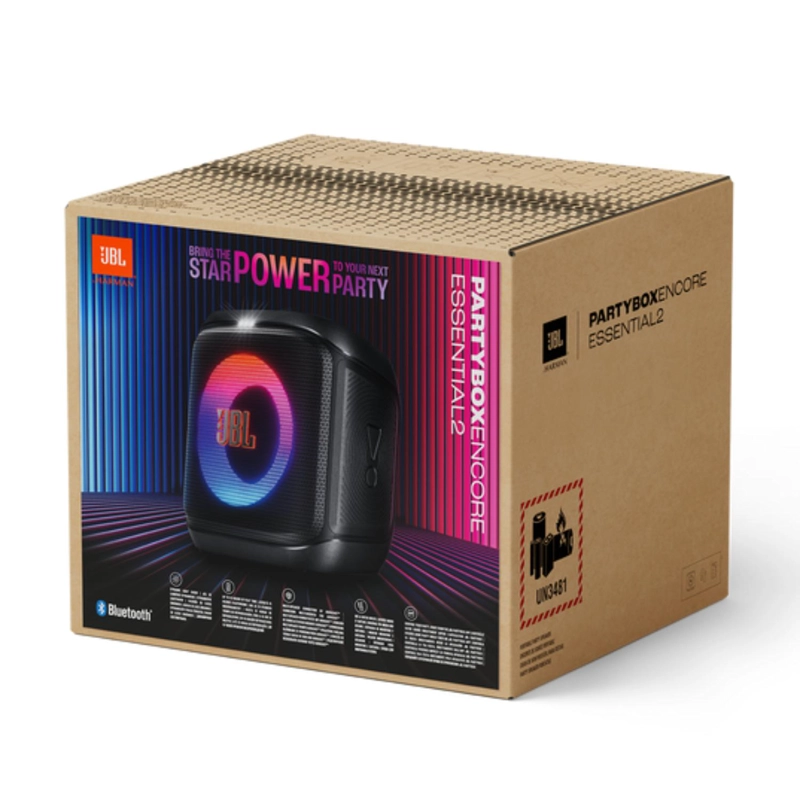 JBL PARTYBOX ENCORE ESSENTIAL 2 PARTY SPEAKER BLACK - 9