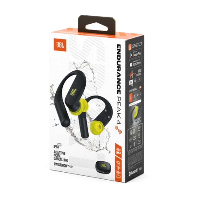 AUDIFONOS BLUETOOTH JBL ENDURANCE PEAK 4 NEGRO - 9