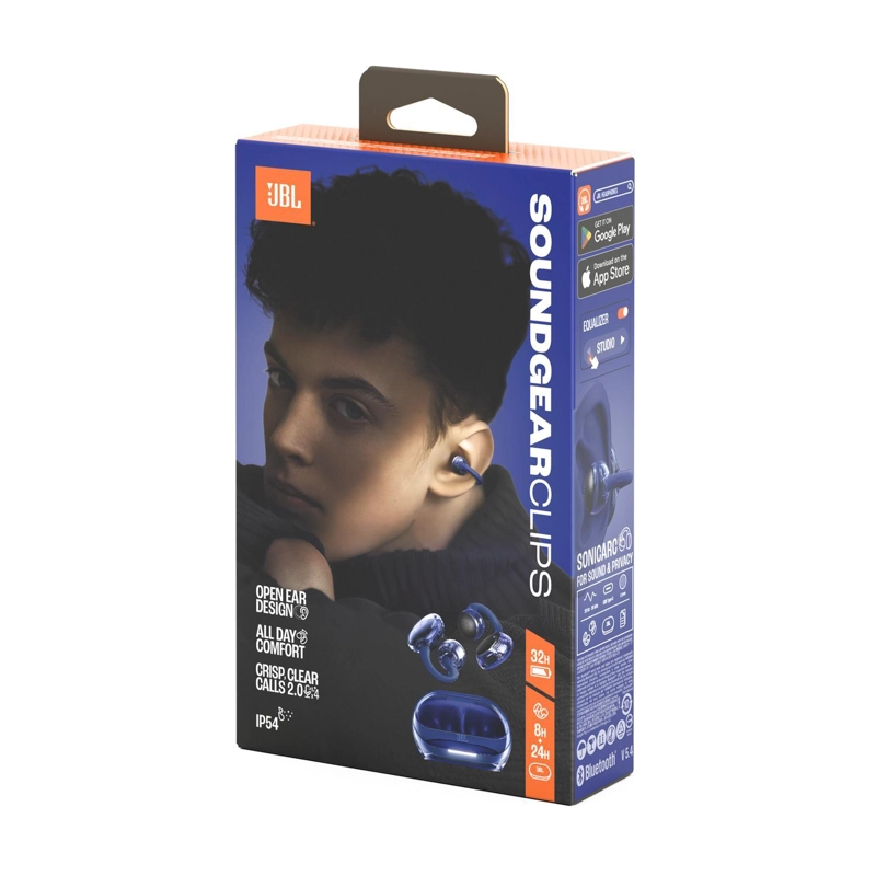 AUDIFONOS BLUETOOTH JBL SOUNDGEAR CLIPS AZUL - 8