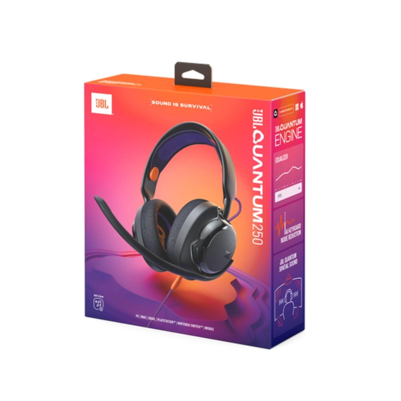 AUDIFONOS GAMING JBL QUANTUM 250 NEGRO - 7
