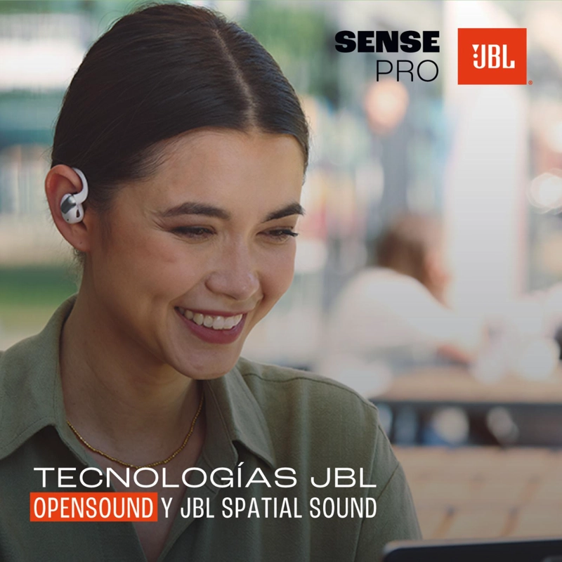 AUDIFONOS BLUETOOTH JBL SENSE PRO GRIS - 8