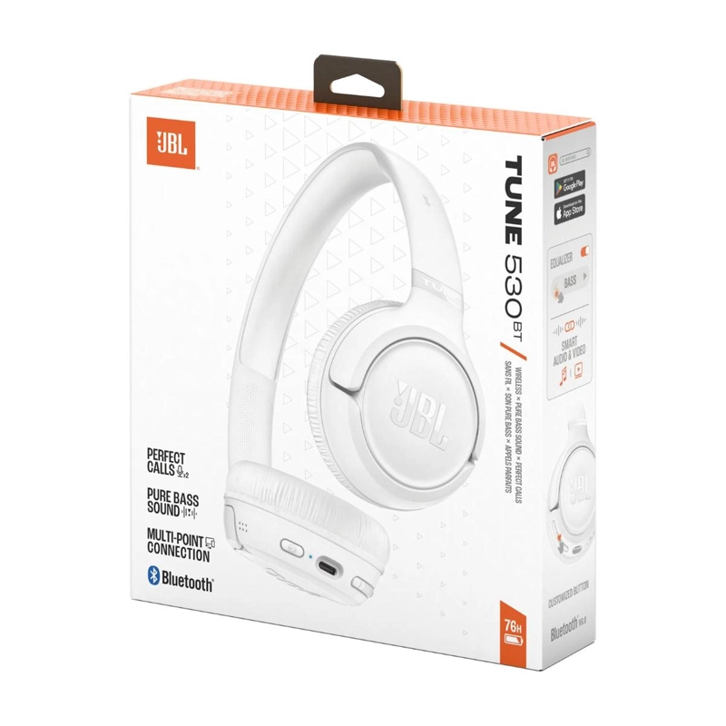 AUDIFONOS BLUETOOTH JBL TUNE 530 BT BLANCO - 6