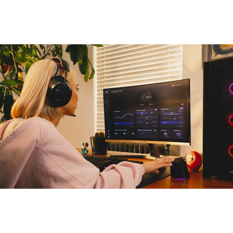 AUDIFONOS BLUETOOTH GAMING JBL QUANTUM 950 NEGRO - 9