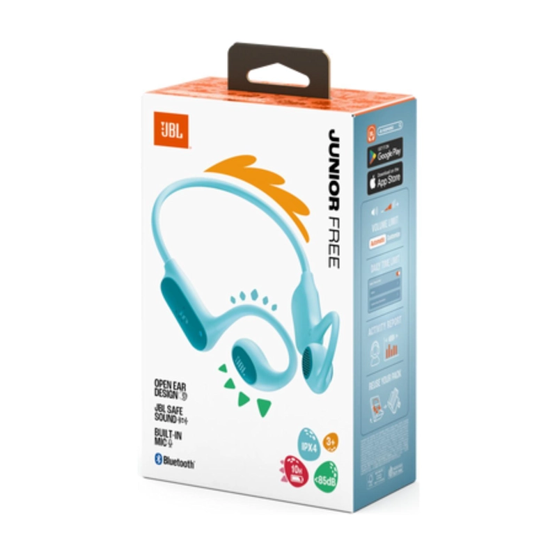 AUDIFONOS BLUETOOTH JBL JUNIOR FREE CELESTE - 7