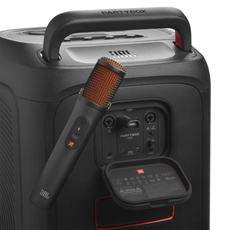 JBL MICROFONO INALAMBRICO PARTYBOX AI KARAOKE NEGRO - 5