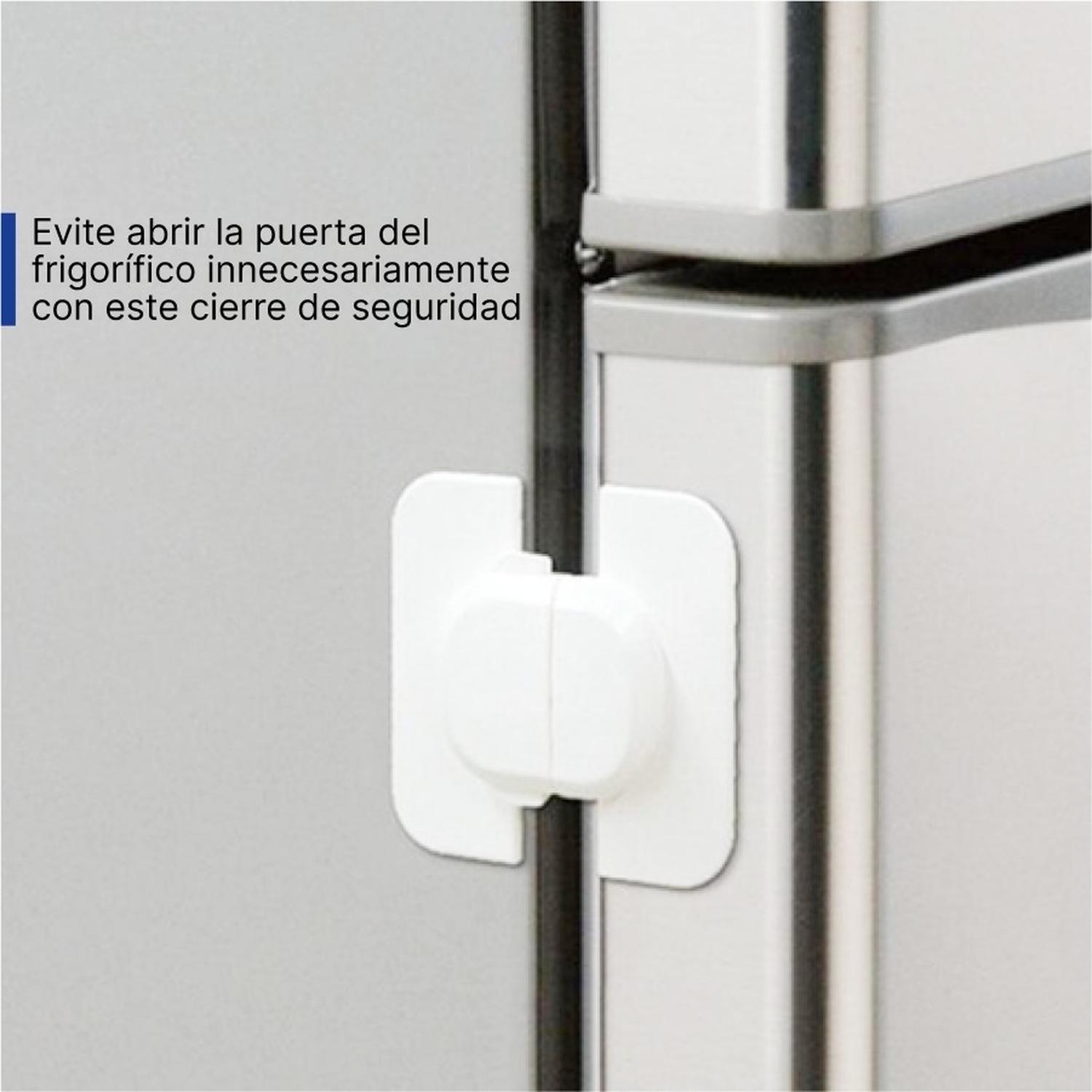SET SEGUROS BLANCO PARA PUERTA DE REFRIGERADOR X2 - 2