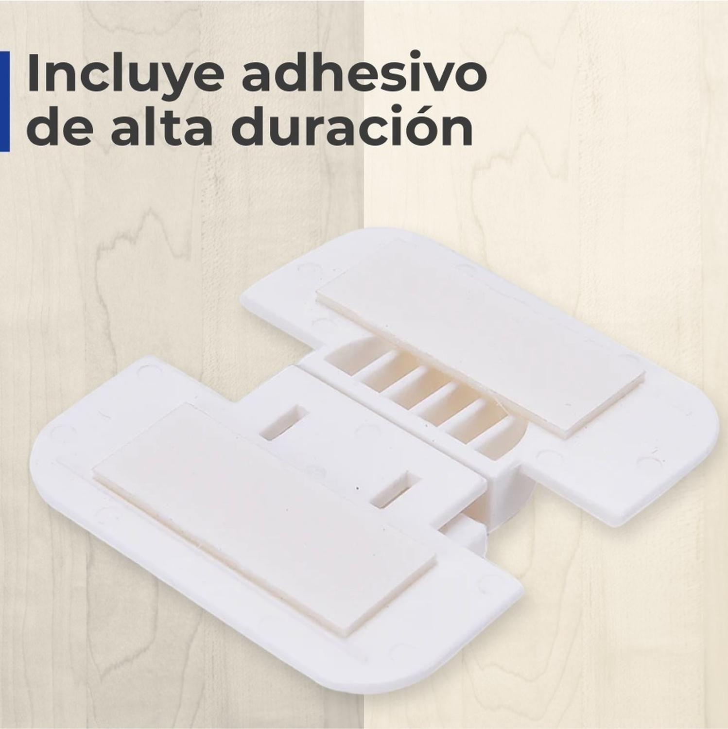 SET SEGUROS BLANCO PARA PUERTA DE REFRIGERADOR X2 - 5