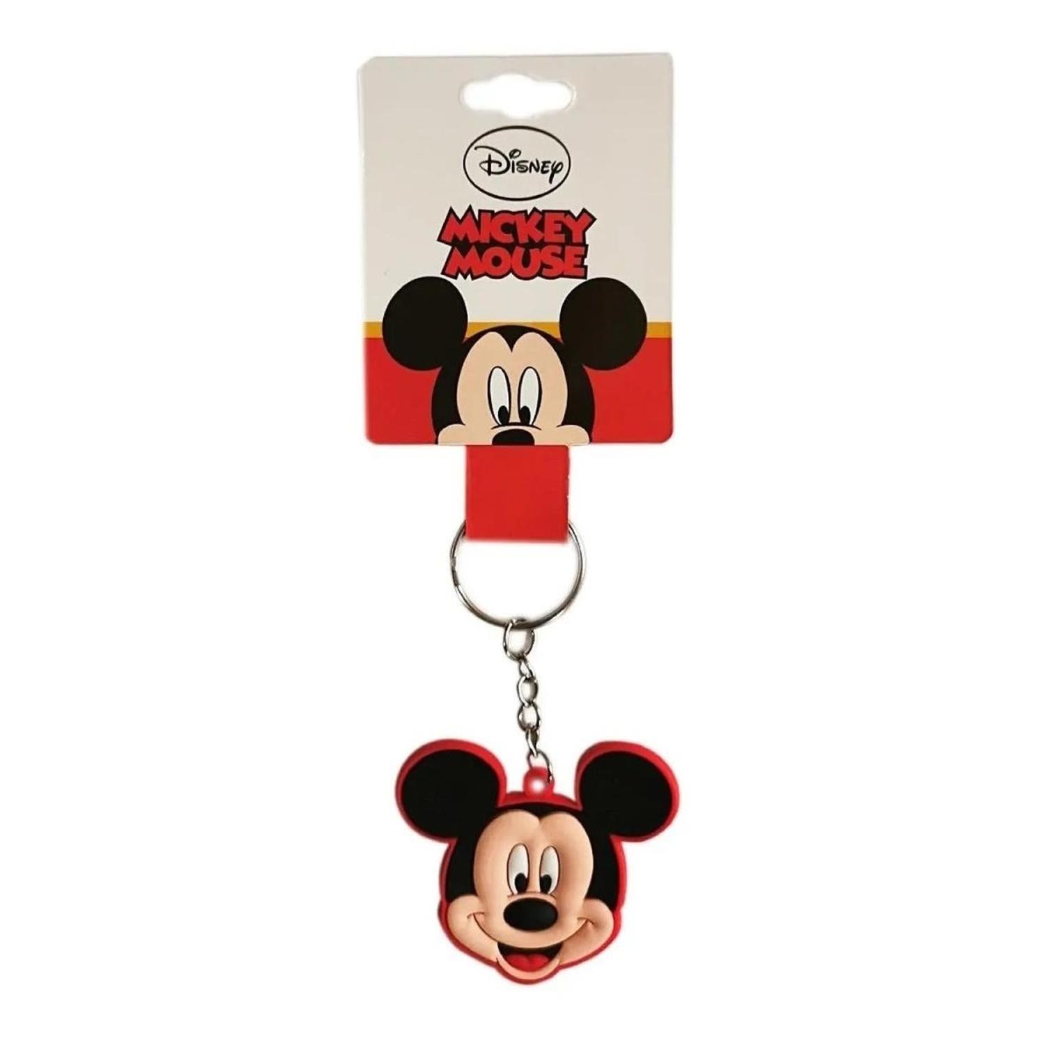 DISNEY - MICKEY MOUSE - LLAVERO DE GOMA COMERCIAL BELSAN - 1