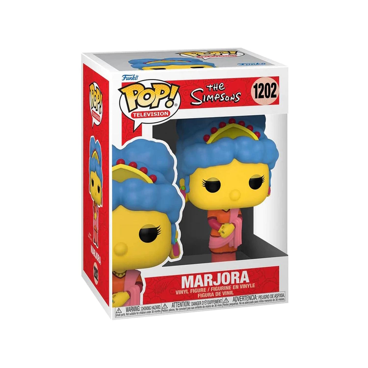 FIGURA COLECCIONABLE FUNKO MARJORA POP! LOS SIMPSONS 1202 COMERCIAL BELSAN - 2