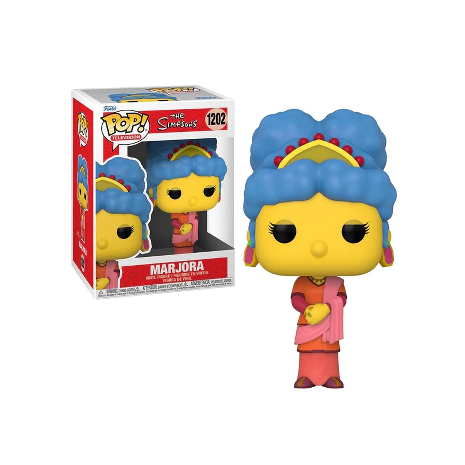 FIGURA COLECCIONABLE FUNKO MARJORA POP! LOS SIMPSONS 1202 COMERCIAL BELSAN - 3