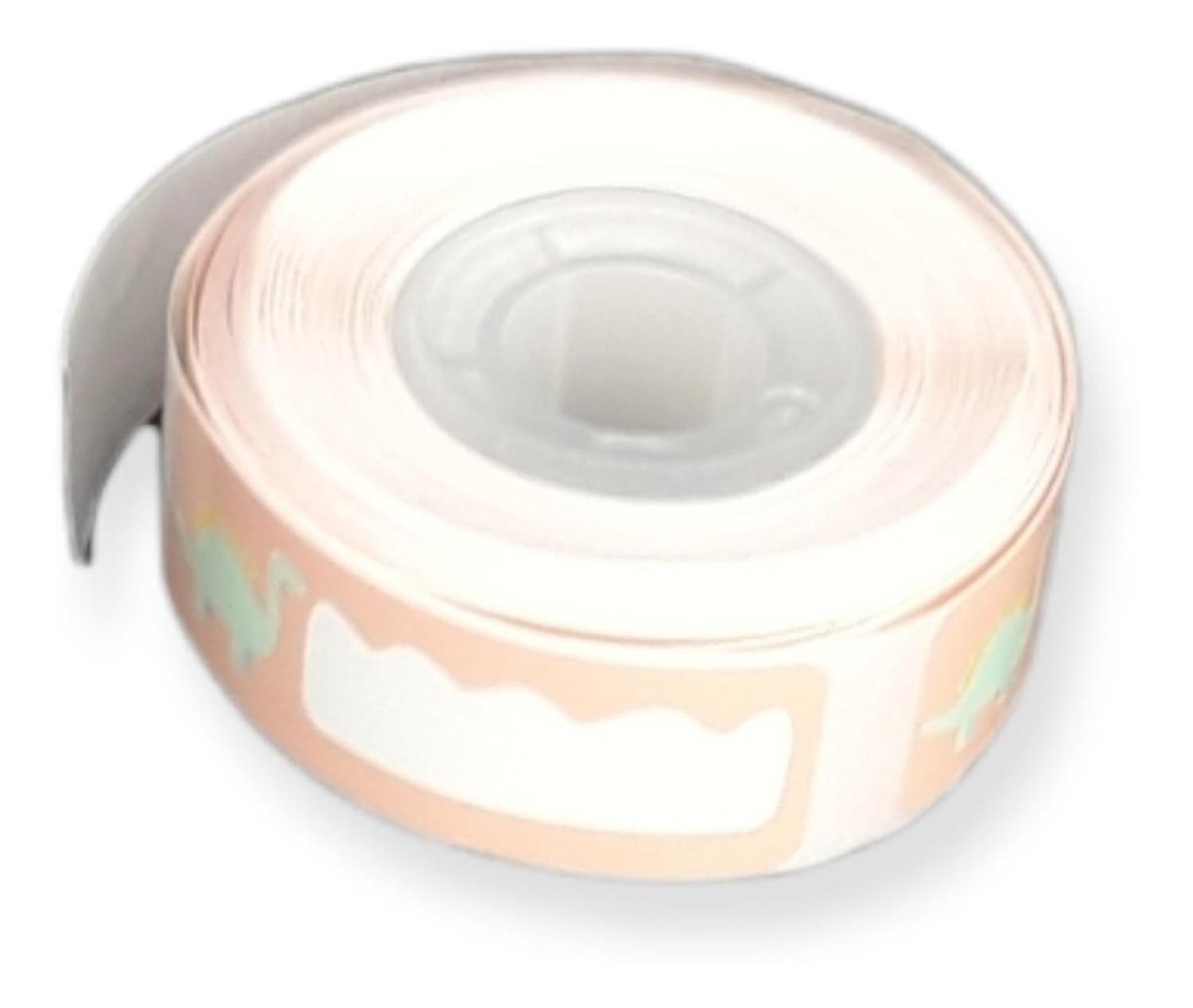 ROLLO ETIQUETAS MINI IMPRESORA Q30 OSITO PEZ 14X40MM 160 - 5