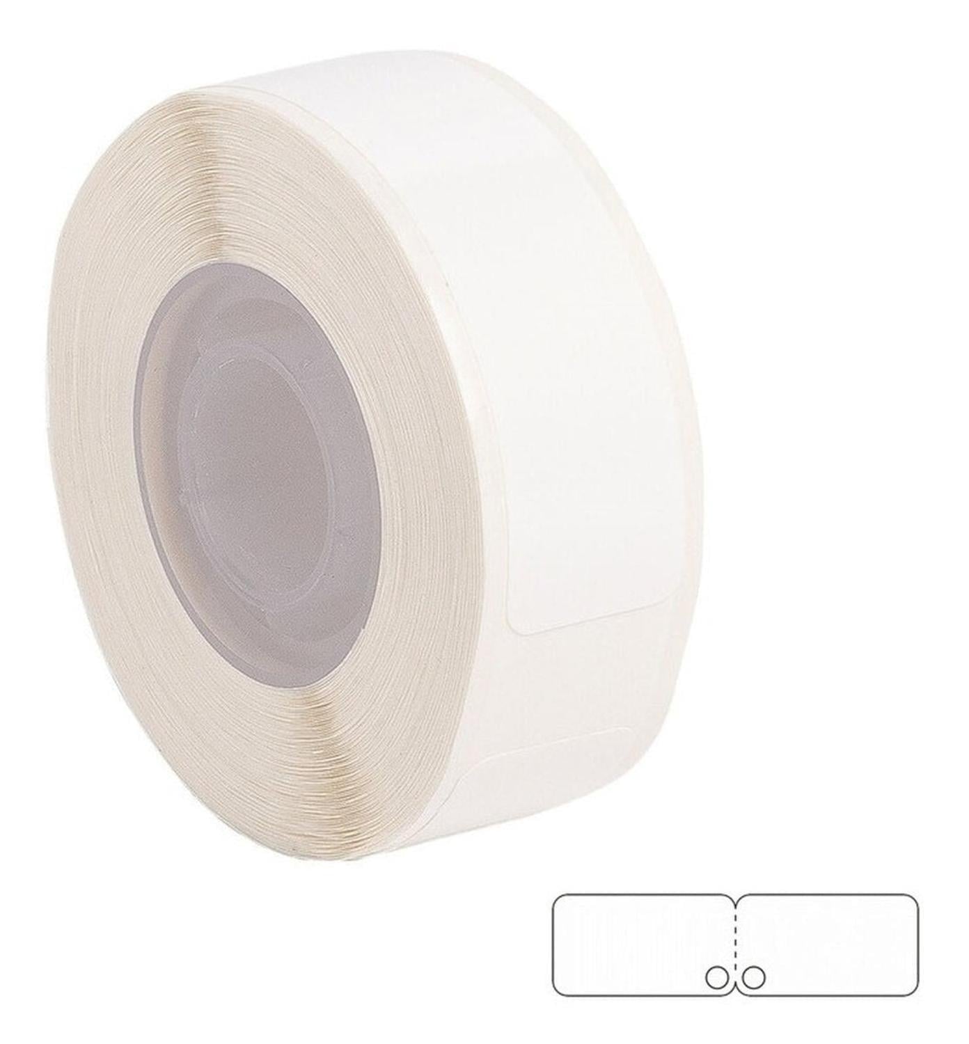 ROLLO ETIQUETA TÉRMICA PERFORADA Q30 PARA JOYAS COM. BELSAN - 1