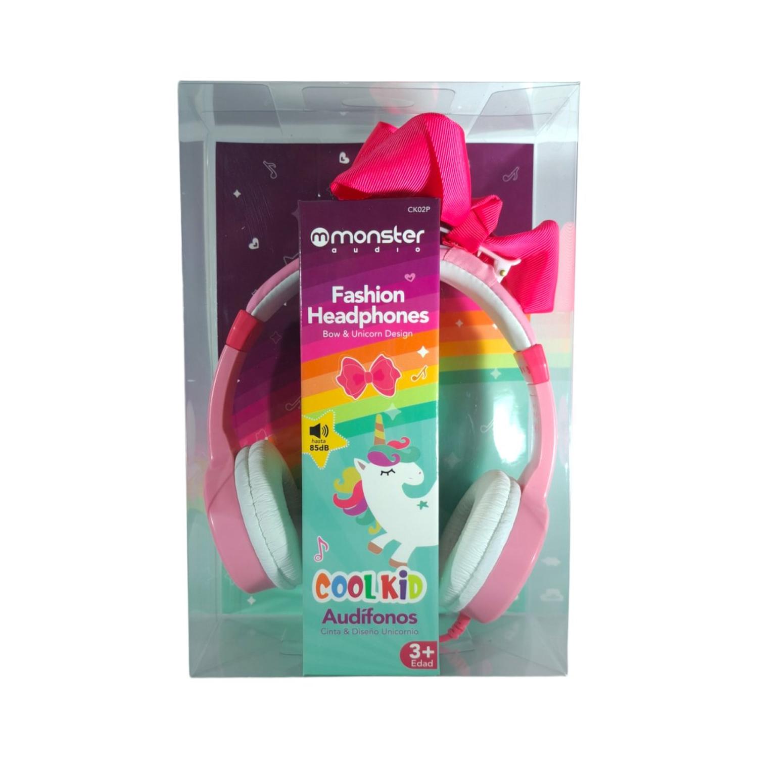 AUDÍFONOS MONSTER UNICORNIO LAZO COOL KIDS - 2