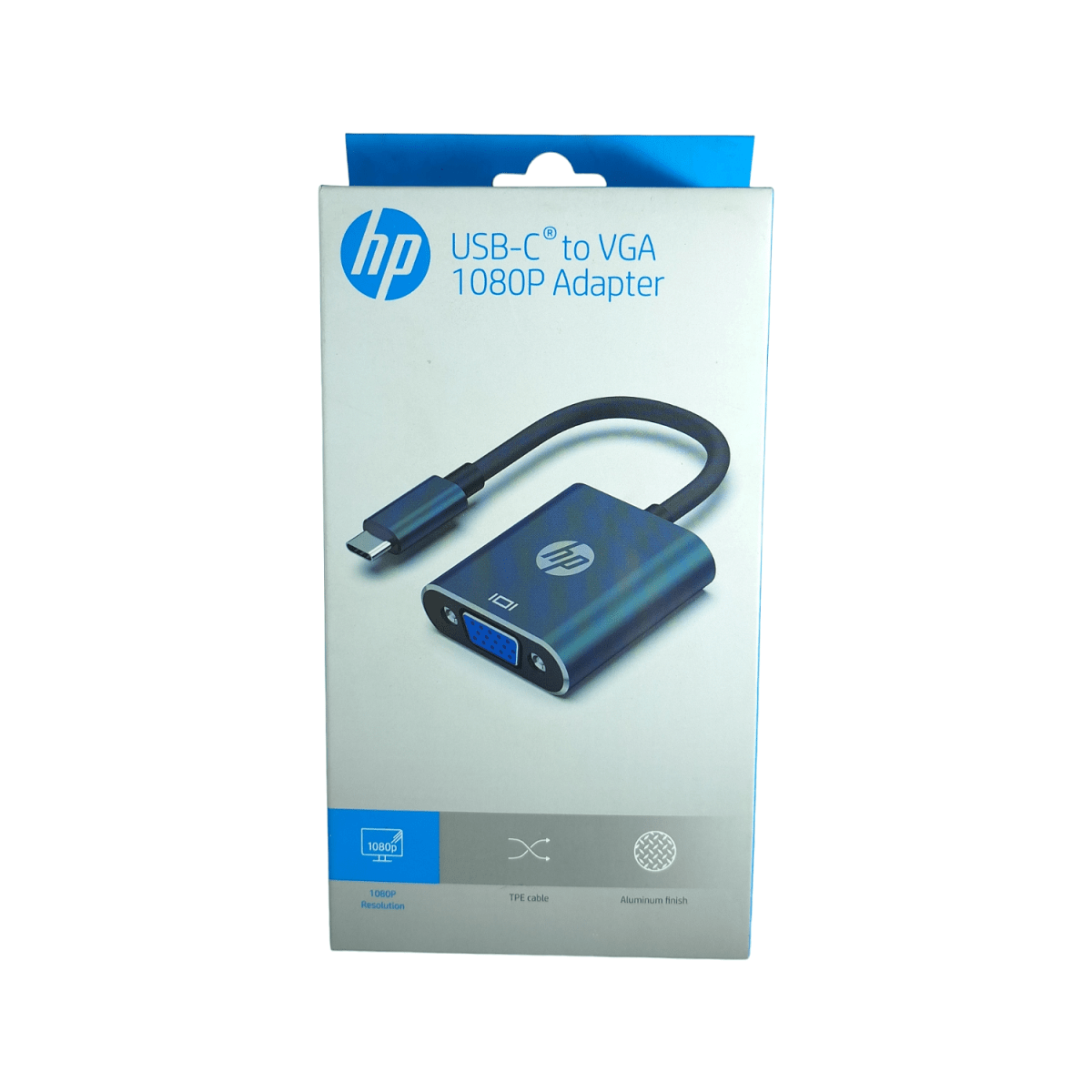 ADAPTADOR USB TIPO C A VGA HP DHC-CT201 - 2