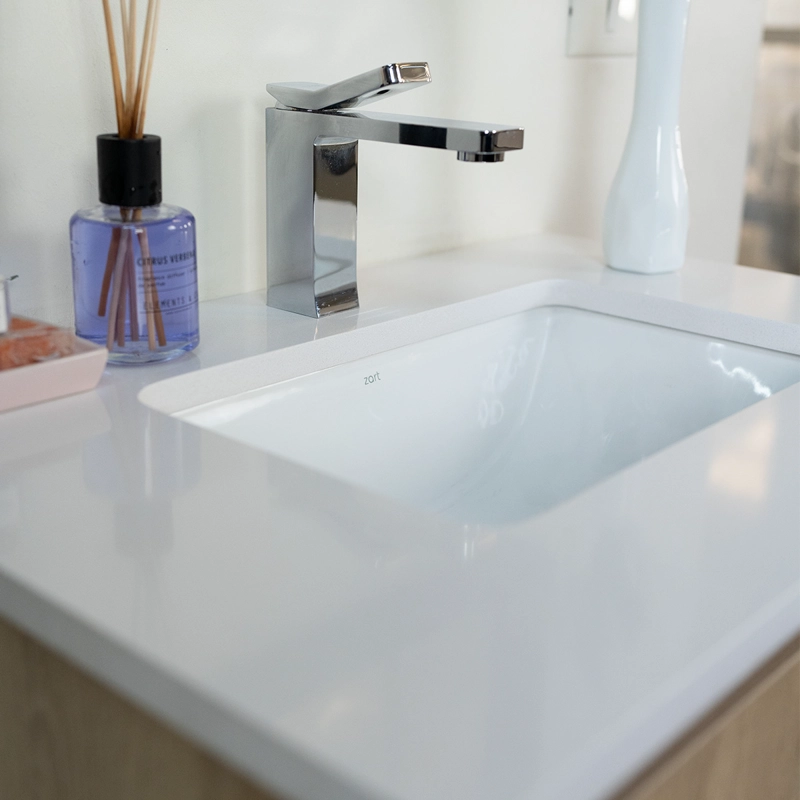 LAVAMANOS BAJO CUBIERTA ZART S 60X47 BLANCO NORTE - 5