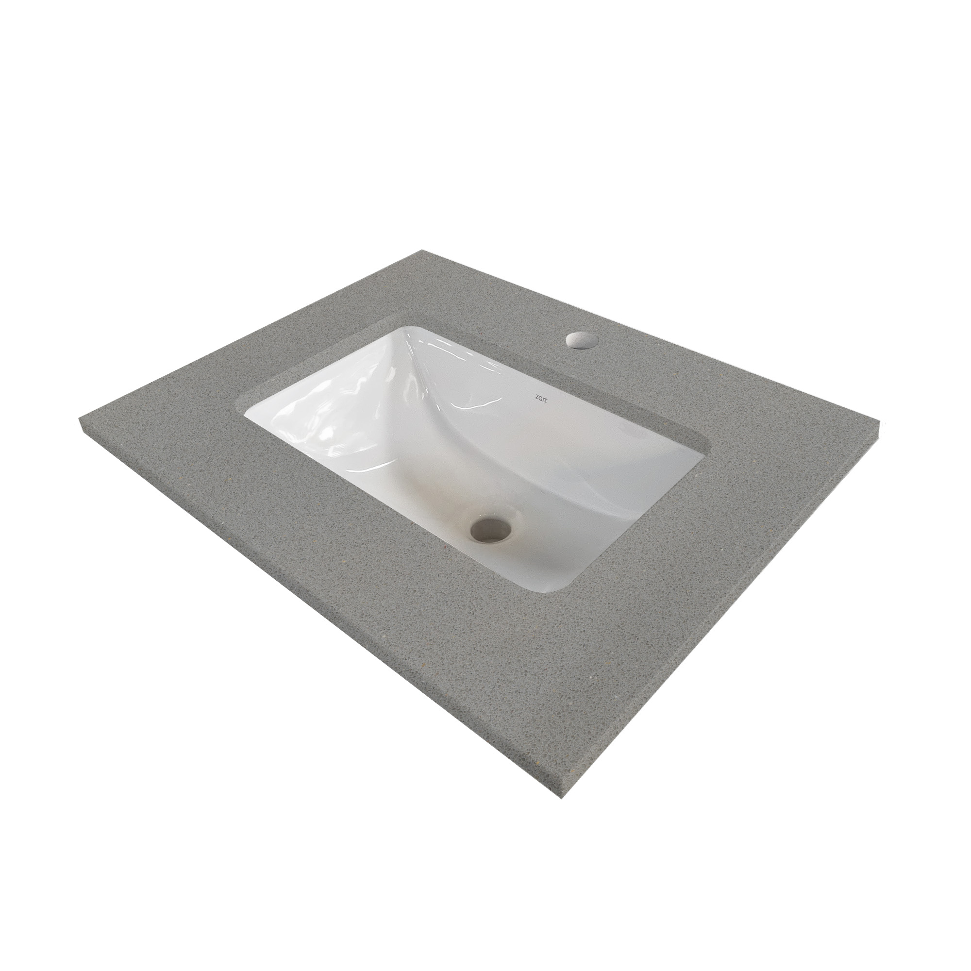 LAVAMANOS ZART CLÁSICO BAJO CUBIERTA 60 X 47 GRIS E X PO - 1