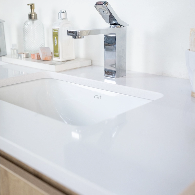 LAVAMANOS BAJO CUBIERTA ZART D 140X50 BLANCO NORTE - 3