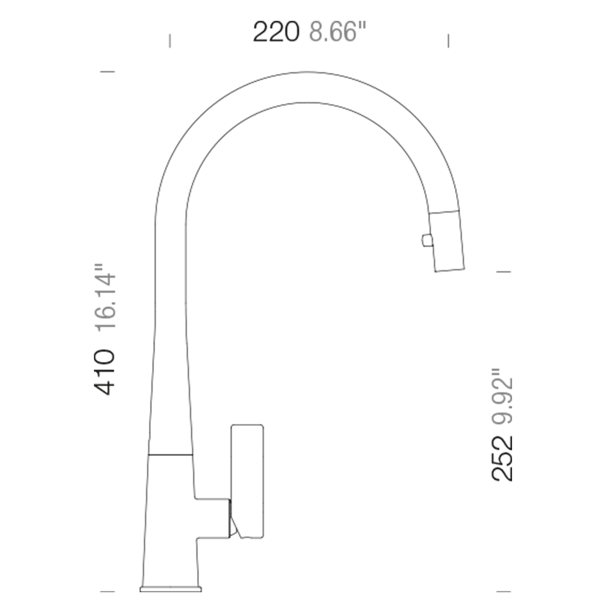 GRIFERÍA SCHOCK GOTA BLACK MAT - 2