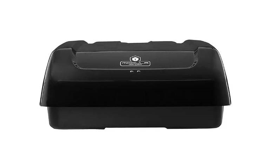 Caja Portaequipajes M-Wave Con Adaptador QR - Impermeable, 17L, 42x26x21 Cm, Para Bicicleta Con Portaequipajes
