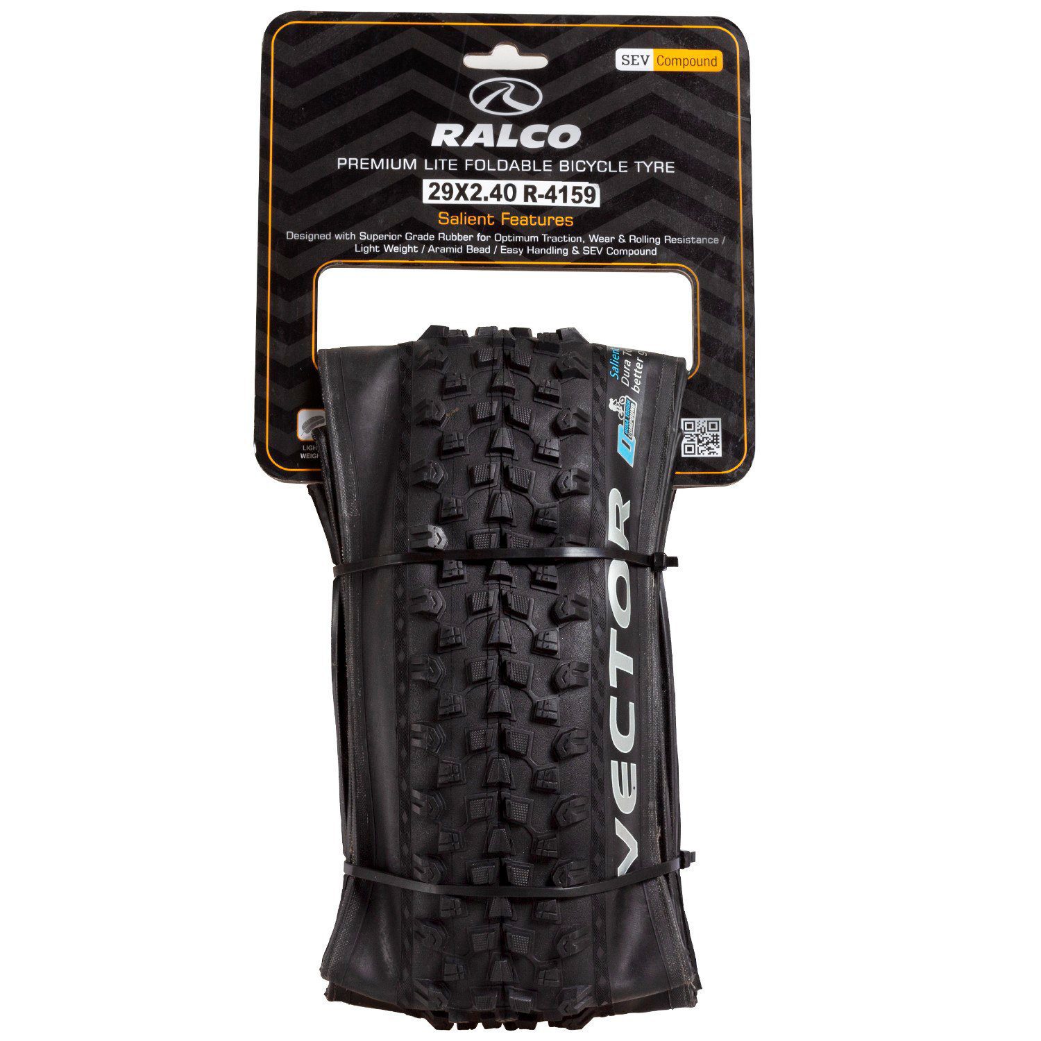 NEUMÁTICO KEVLAR BICICLETA ARO 29 X 2.40 VECTOR RALCO - 1