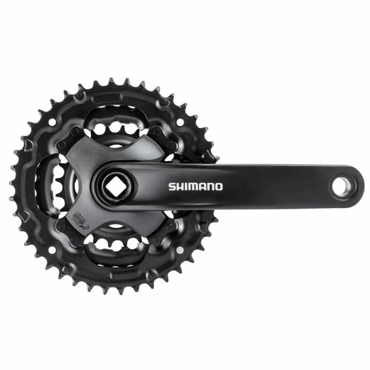 VOLANTE SHIMANO FC-TY301, 6/7/8V. DIENTES 48-38-28 - 1