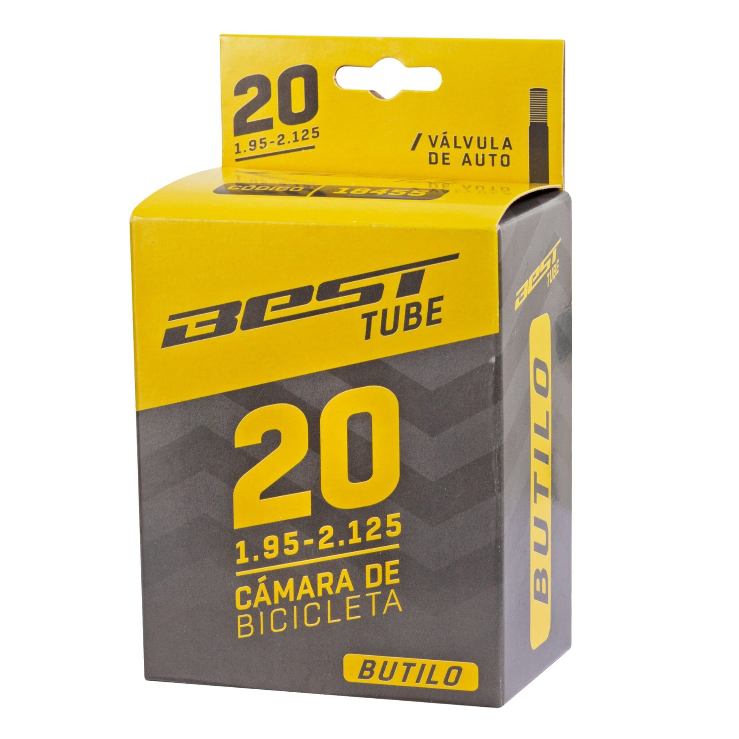 CAMARA BEST BUTILO 20 X 1.95/2.125 VALVULA/AUTO 48MM WANDA - 1