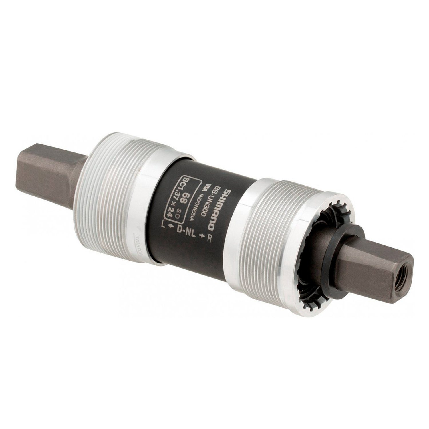 EJE MOTOR SELLADO PARA BICICLETA SHIMANO 122.5MM CAJA 68MM - 1