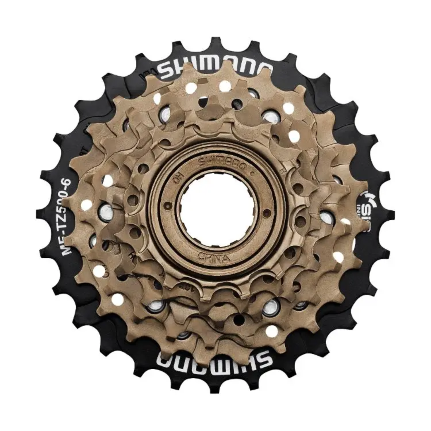PIÑÓN SHIMANO MF-TZ500-6  ATORNILLADO 6 VELOCIDADES - 1