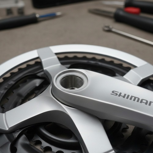 VOLANTE SHIMANO FC-TY501 FOR REAR 6/7/8-SPEED 170MM 48X38X28T - 3