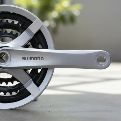 VOLANTE SHIMANO FC-TY501 FOR REAR 6/7/8-SPEED 170MM 48X38X28T - 4