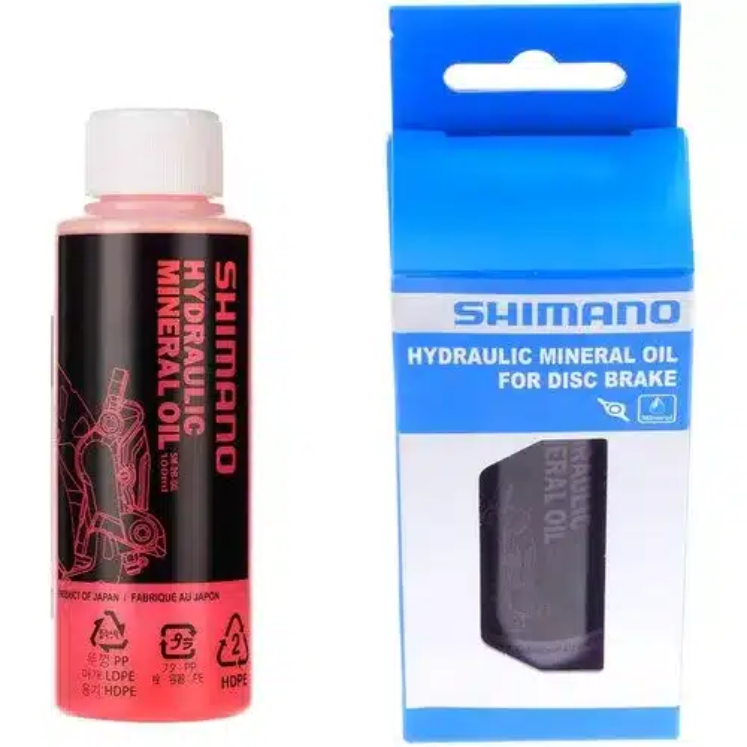 LÍQUIDO ACEITE MINERAL SHIMANO PARA FRENOS HIDRAULICOS 100ML - 1