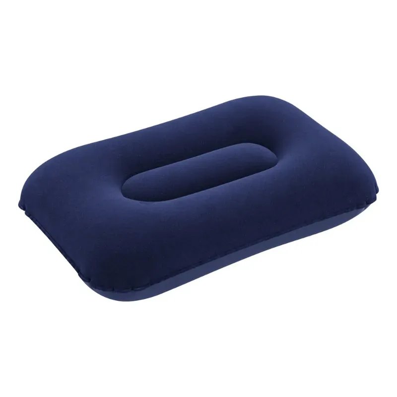 COLCHON INFLABLE DOBLE BESTWAY CON INFLADOR Y 2 ALMOHADAS AZUL - 7
