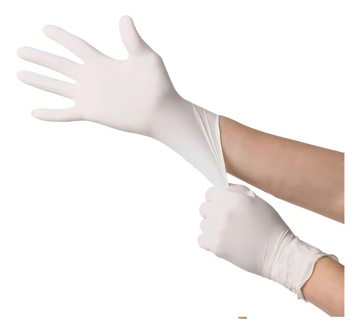 GUANTE ESTERIL QUIRURGICO CRANBERRY TALLA 7 CAJA X 50 PARES - 2